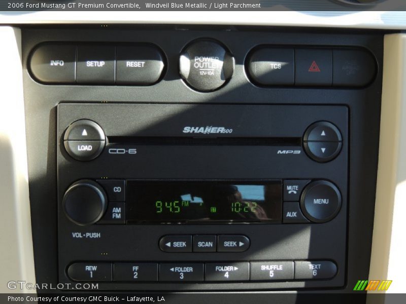 Windveil Blue Metallic / Light Parchment 2006 Ford Mustang GT Premium Convertible