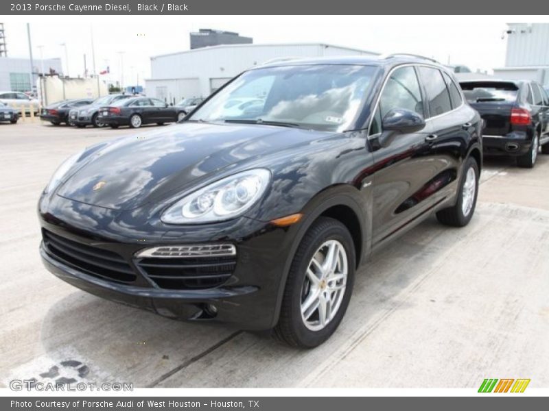 Black / Black 2013 Porsche Cayenne Diesel