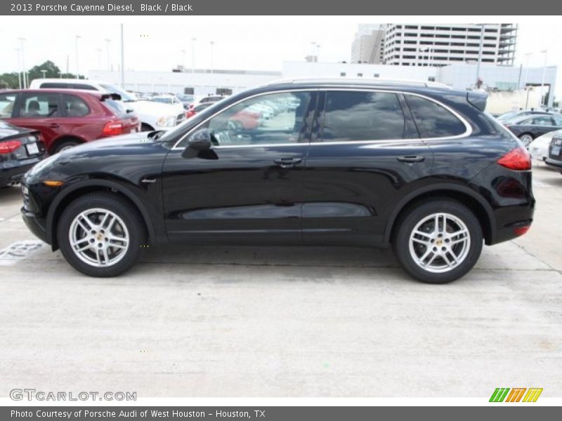 Black / Black 2013 Porsche Cayenne Diesel