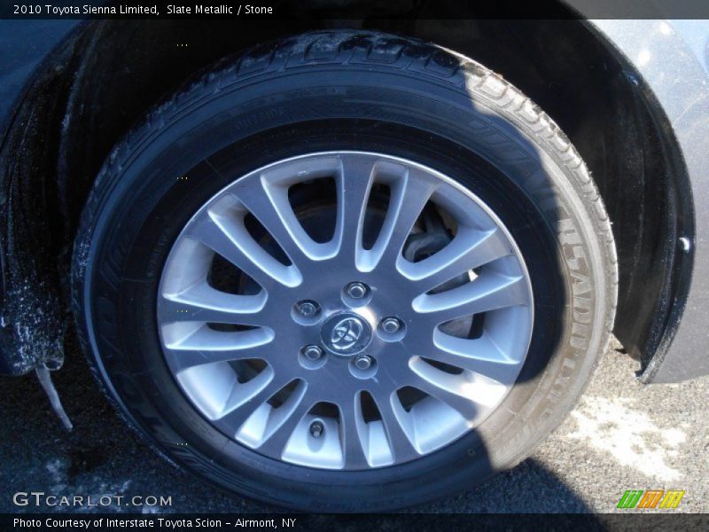 Slate Metallic / Stone 2010 Toyota Sienna Limited
