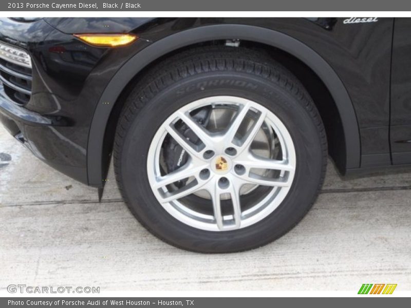 Black / Black 2013 Porsche Cayenne Diesel