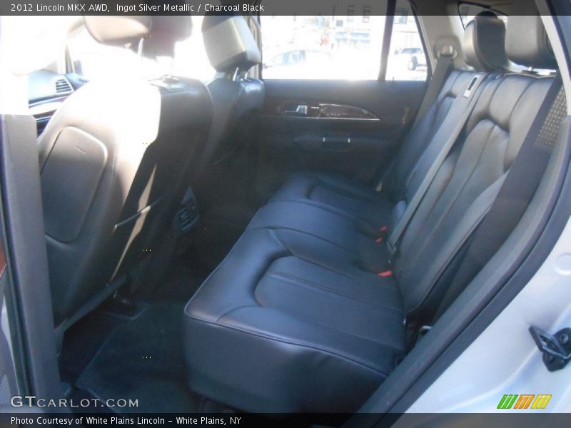 Ingot Silver Metallic / Charcoal Black 2012 Lincoln MKX AWD