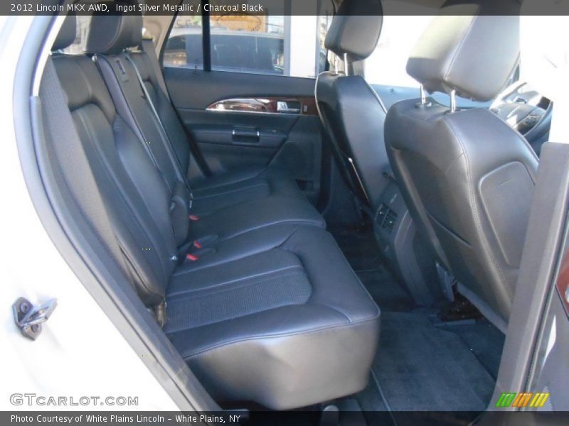 Ingot Silver Metallic / Charcoal Black 2012 Lincoln MKX AWD