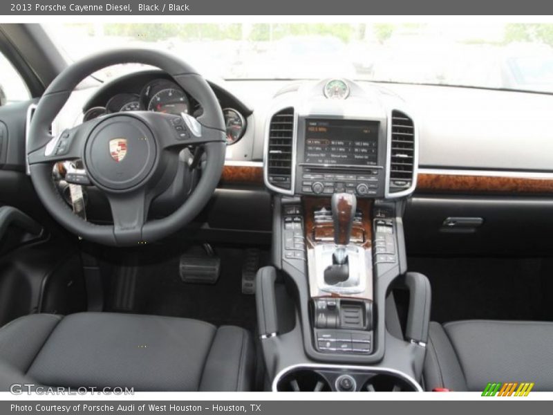 Black / Black 2013 Porsche Cayenne Diesel