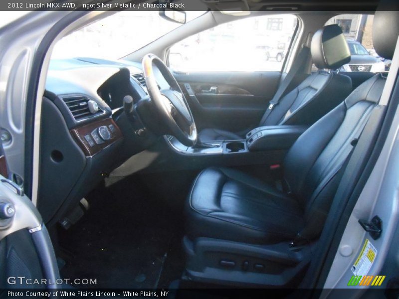 Ingot Silver Metallic / Charcoal Black 2012 Lincoln MKX AWD