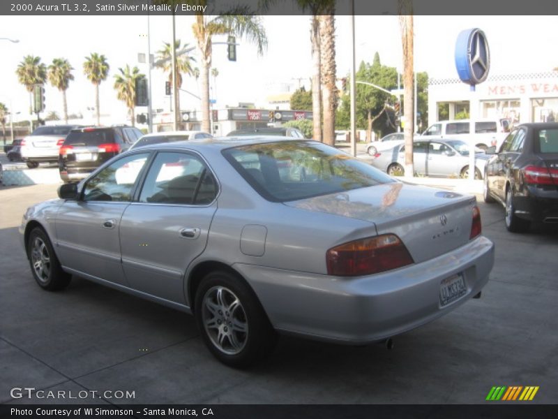 Satin Silver Metallic / Ebony 2000 Acura TL 3.2