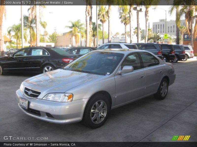 Satin Silver Metallic / Ebony 2000 Acura TL 3.2
