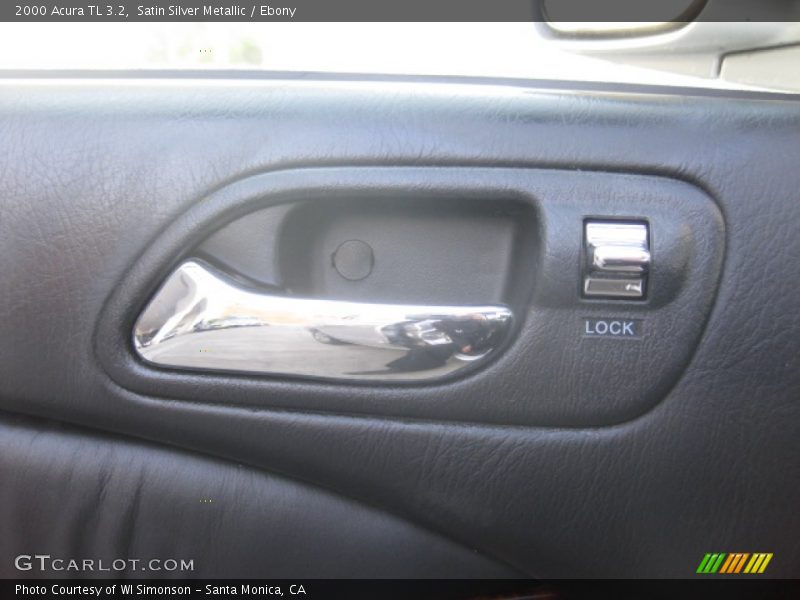 Satin Silver Metallic / Ebony 2000 Acura TL 3.2