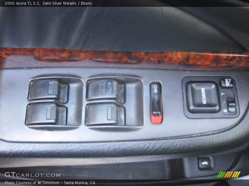 Satin Silver Metallic / Ebony 2000 Acura TL 3.2