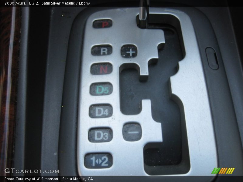 Satin Silver Metallic / Ebony 2000 Acura TL 3.2