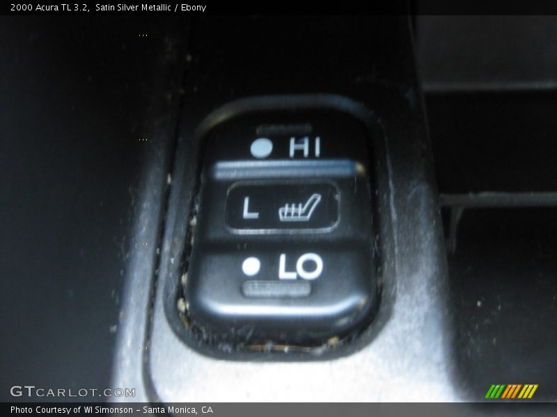 Satin Silver Metallic / Ebony 2000 Acura TL 3.2