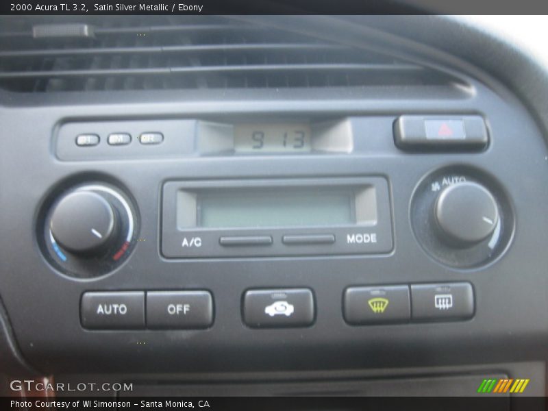 Satin Silver Metallic / Ebony 2000 Acura TL 3.2