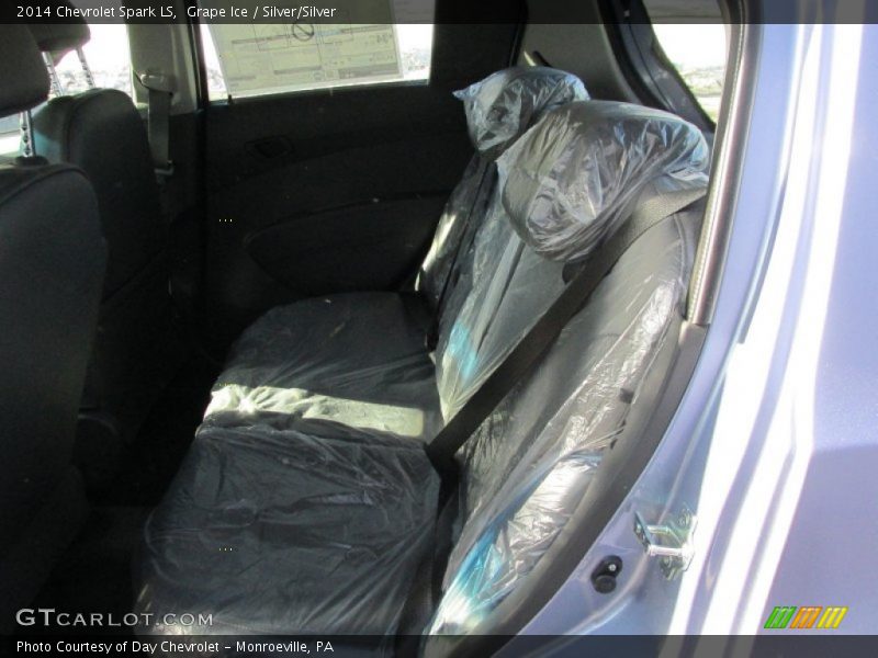 Grape Ice / Silver/Silver 2014 Chevrolet Spark LS