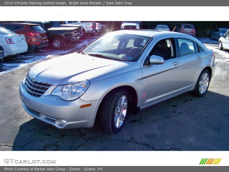 Bright Silver Metallic / Dark Slate Gray 2010 Chrysler Sebring Limited Sedan