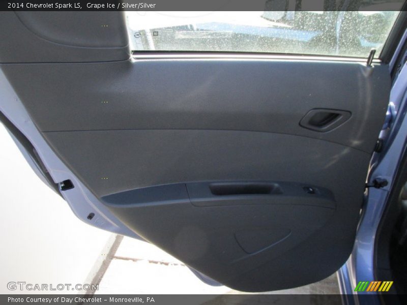 Grape Ice / Silver/Silver 2014 Chevrolet Spark LS