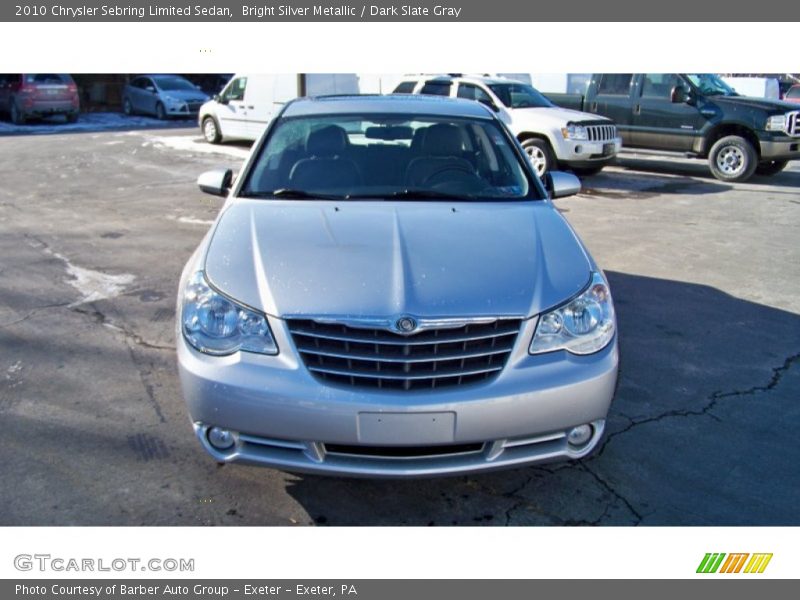 Bright Silver Metallic / Dark Slate Gray 2010 Chrysler Sebring Limited Sedan