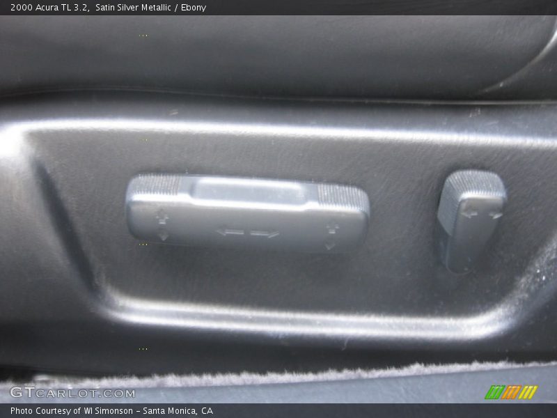 Satin Silver Metallic / Ebony 2000 Acura TL 3.2