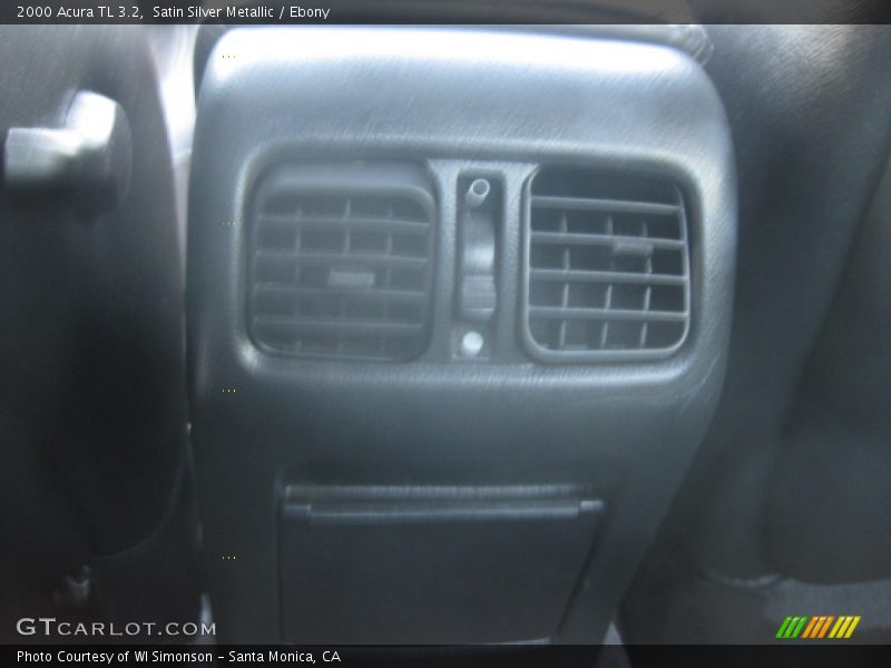 Satin Silver Metallic / Ebony 2000 Acura TL 3.2