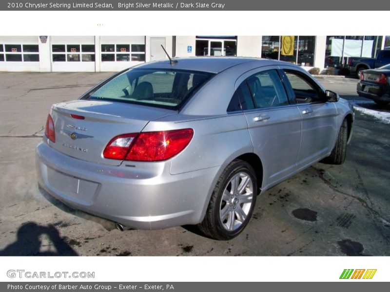 Bright Silver Metallic / Dark Slate Gray 2010 Chrysler Sebring Limited Sedan