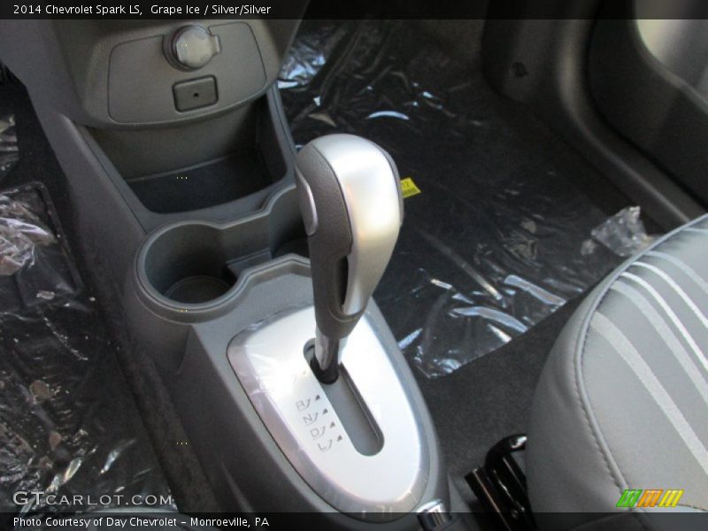 Grape Ice / Silver/Silver 2014 Chevrolet Spark LS