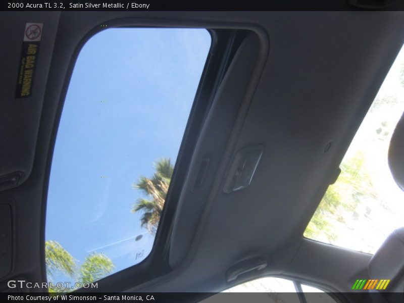 Satin Silver Metallic / Ebony 2000 Acura TL 3.2