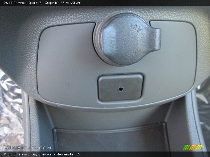 Grape Ice / Silver/Silver 2014 Chevrolet Spark LS