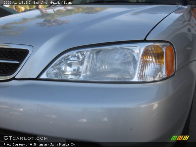 Satin Silver Metallic / Ebony 2000 Acura TL 3.2