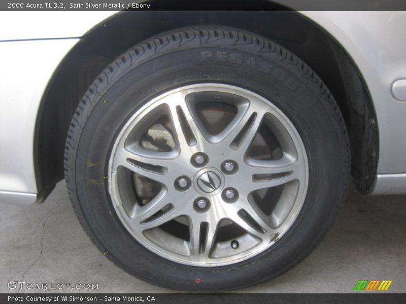 Satin Silver Metallic / Ebony 2000 Acura TL 3.2