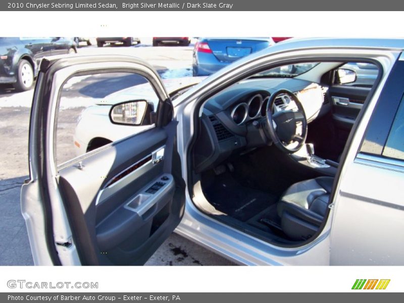 Bright Silver Metallic / Dark Slate Gray 2010 Chrysler Sebring Limited Sedan
