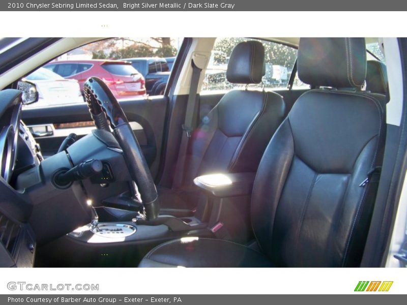 Bright Silver Metallic / Dark Slate Gray 2010 Chrysler Sebring Limited Sedan