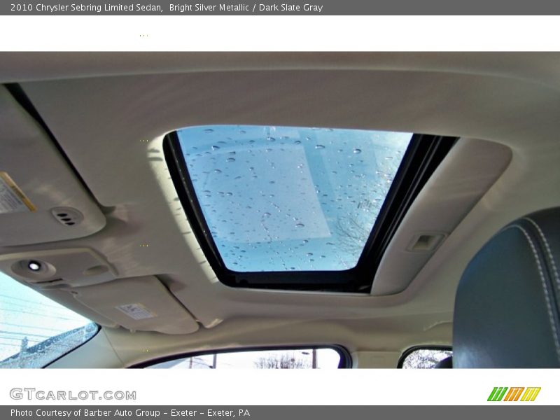 Sunroof of 2010 Sebring Limited Sedan