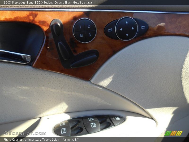 Desert Silver Metallic / Java 2003 Mercedes-Benz E 320 Sedan
