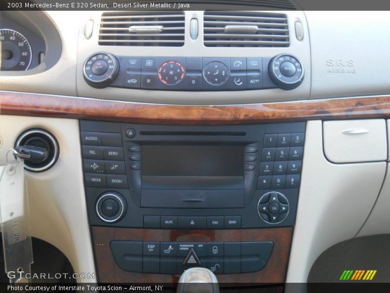 Desert Silver Metallic / Java 2003 Mercedes-Benz E 320 Sedan