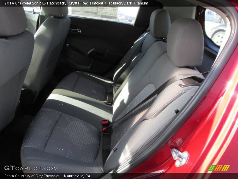 Crystal Red Tintcoat / Jet Black/Dark Titanium 2014 Chevrolet Sonic LS Hatchback