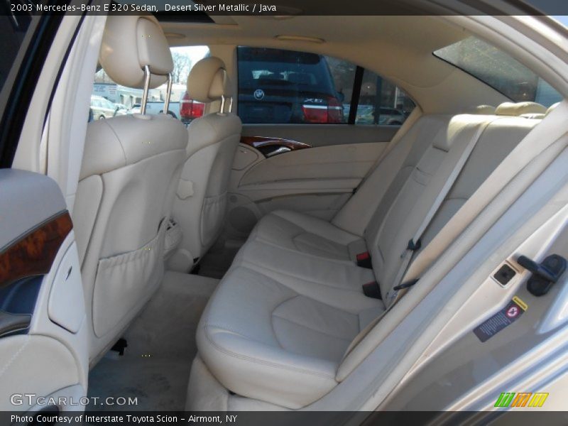 Desert Silver Metallic / Java 2003 Mercedes-Benz E 320 Sedan