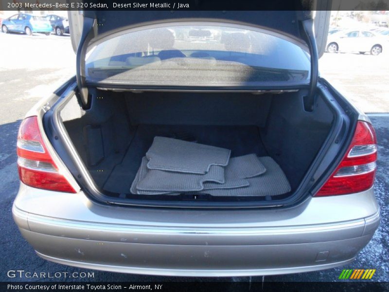 Desert Silver Metallic / Java 2003 Mercedes-Benz E 320 Sedan