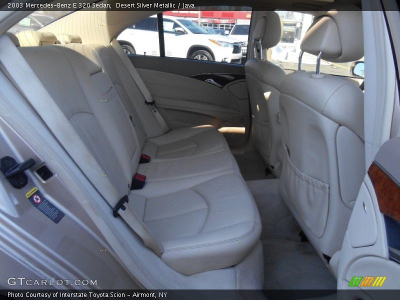 Desert Silver Metallic / Java 2003 Mercedes-Benz E 320 Sedan