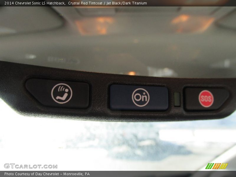 Crystal Red Tintcoat / Jet Black/Dark Titanium 2014 Chevrolet Sonic LS Hatchback