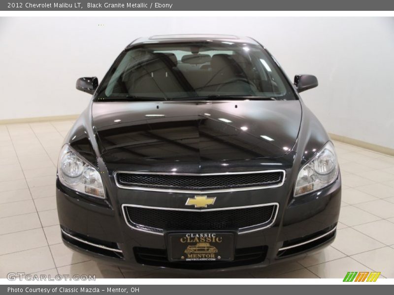 Black Granite Metallic / Ebony 2012 Chevrolet Malibu LT