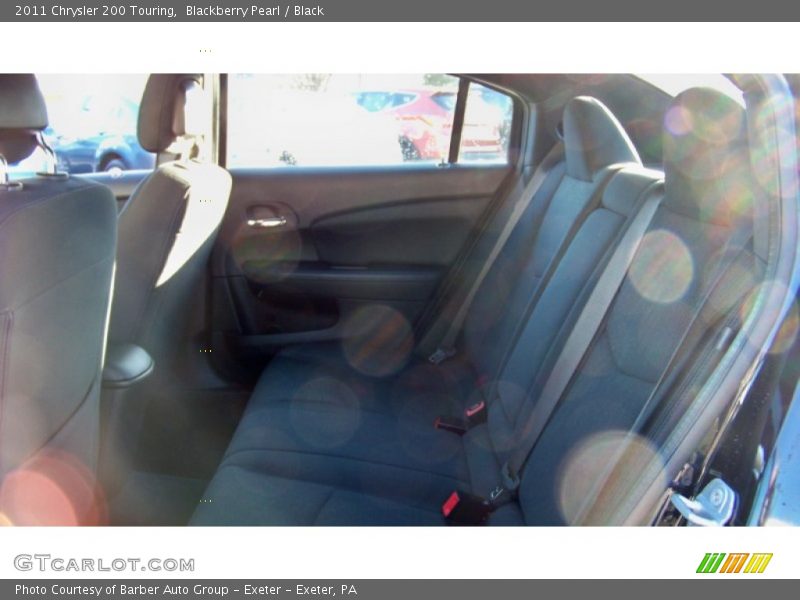 Blackberry Pearl / Black 2011 Chrysler 200 Touring