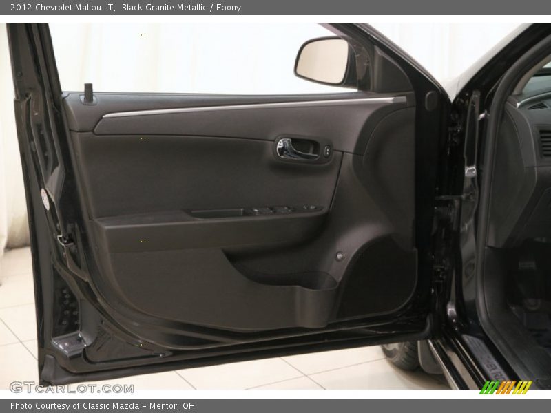 Black Granite Metallic / Ebony 2012 Chevrolet Malibu LT