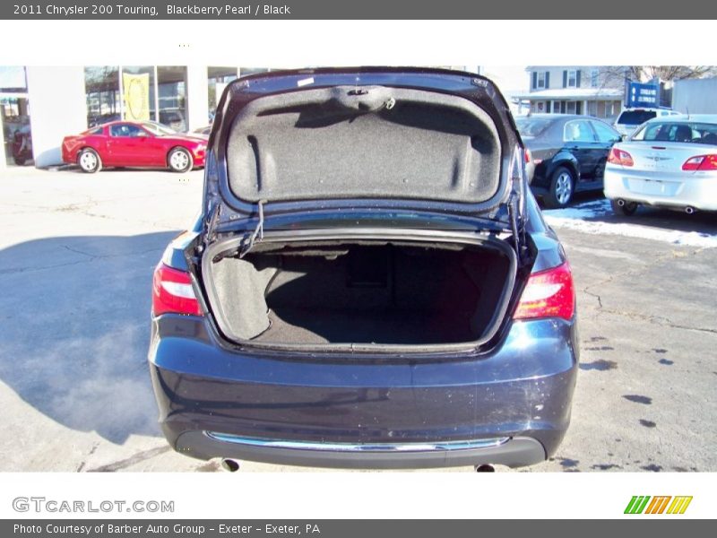 Blackberry Pearl / Black 2011 Chrysler 200 Touring