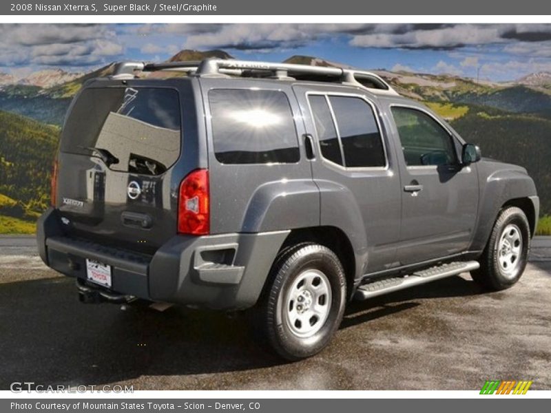 Super Black / Steel/Graphite 2008 Nissan Xterra S