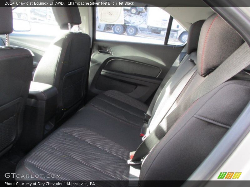 Champagne Silver Metallic / Jet Black 2014 Chevrolet Equinox LT AWD