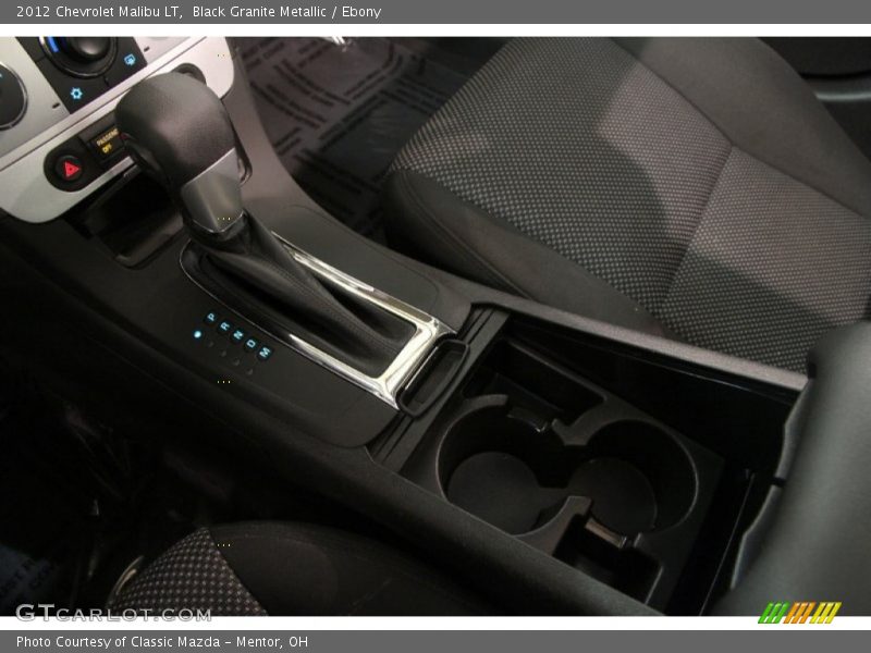 Black Granite Metallic / Ebony 2012 Chevrolet Malibu LT