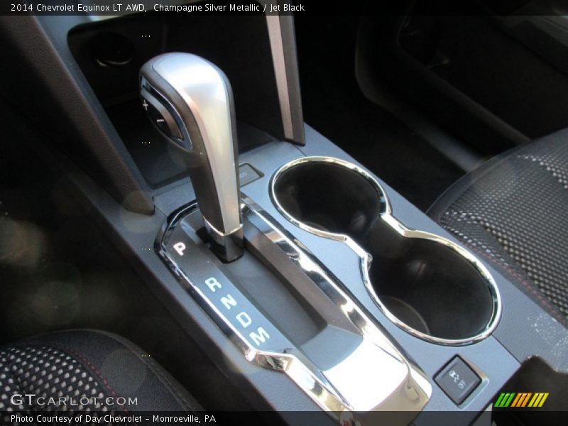 Champagne Silver Metallic / Jet Black 2014 Chevrolet Equinox LT AWD