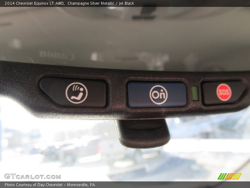 Champagne Silver Metallic / Jet Black 2014 Chevrolet Equinox LT AWD