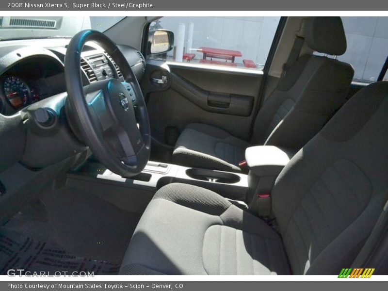 Super Black / Steel/Graphite 2008 Nissan Xterra S