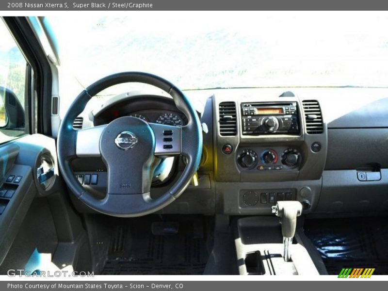 Super Black / Steel/Graphite 2008 Nissan Xterra S