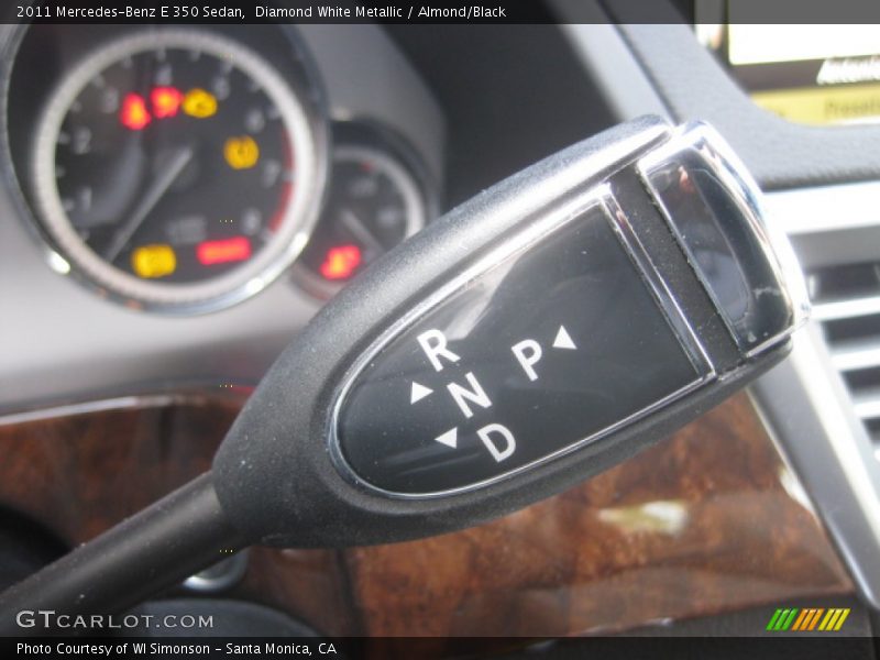 Diamond White Metallic / Almond/Black 2011 Mercedes-Benz E 350 Sedan